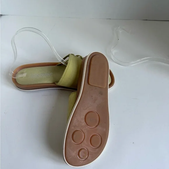 Mila Paoli Leather Slide Slip on’ Sandals. Size 9 - Picture 9 of 11